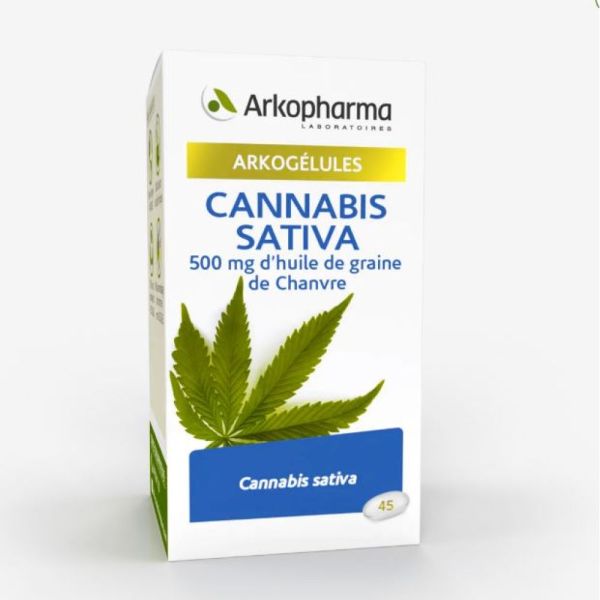 Arkogélules cannabis Sativa 45 gélules