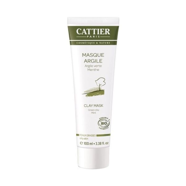 Cattier - Masque argile verte - 100 ml