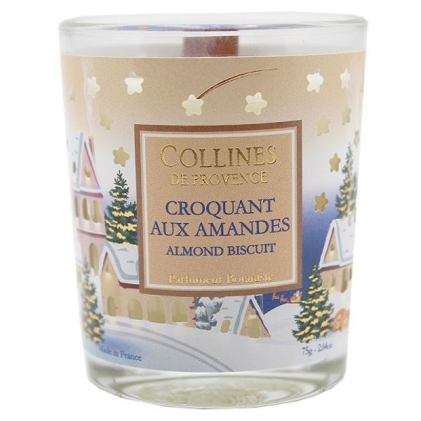 Collines de Provence - Bougie - Croquant aux Amandes - 75g