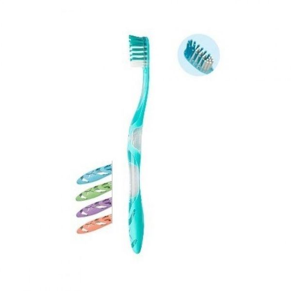 Elgydium - Brosse à dents Anti-plaque - Brosse souple