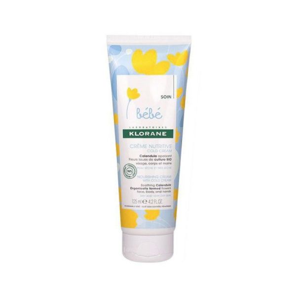 Klorane bébé - Crème nutritive cold cream