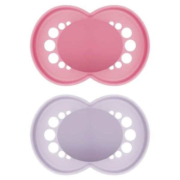 Mam - Sucette Original 18mois + Bleu mate - 2 sucettes