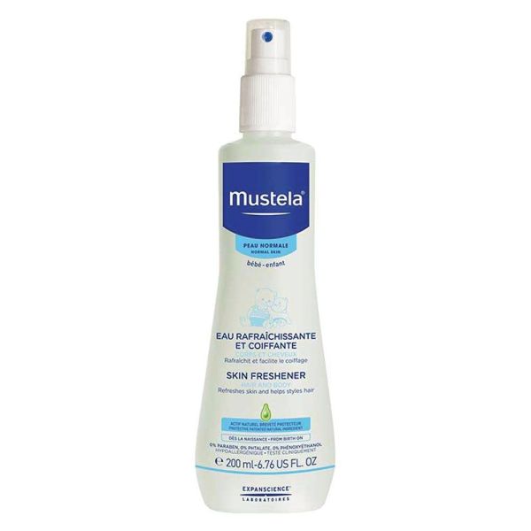 Mustela - Eau rafraîchissante et coiffante - 200ml