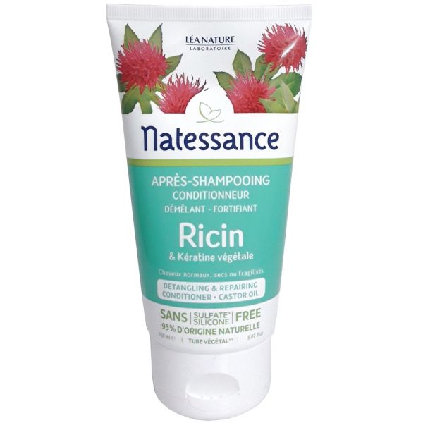 Natessance - Après-shampooing conditionneur Ricin - 150ml