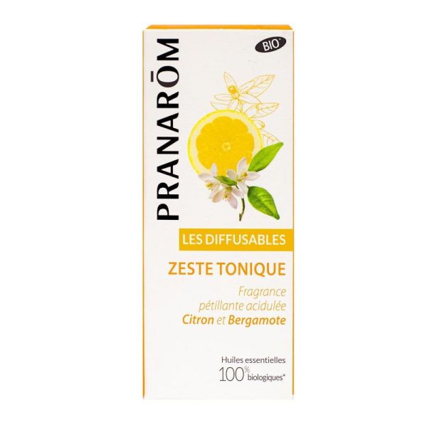 Pranarom - Les diffusables - Zeste tonique - 30ml