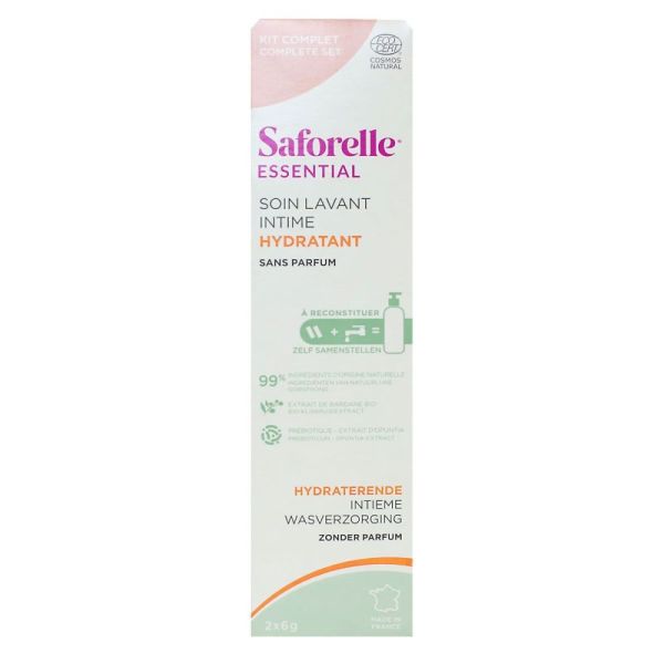 Saforelle - Kit complet soin lavant intime hydratant