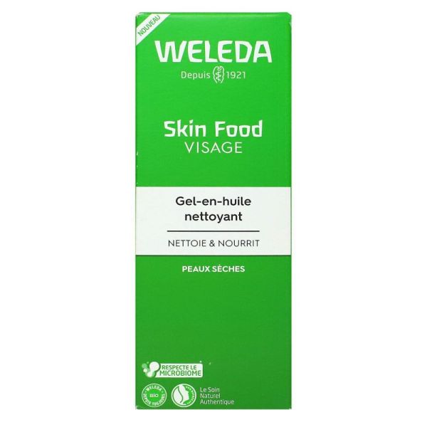 Weleda - Skin Food Visage Gel en huile nettoyant - 75ml