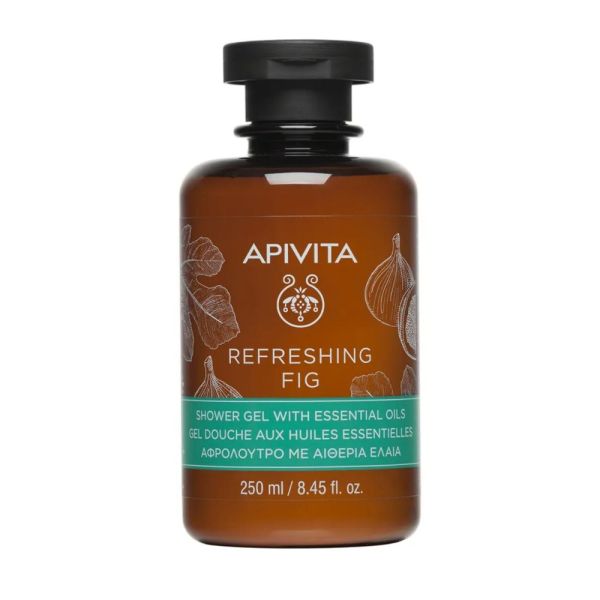 Apivita - Gel douche rafraichissant figue - 250ml