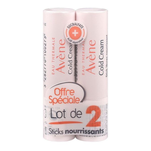 Avène - Stick cold cream - lot de 2
