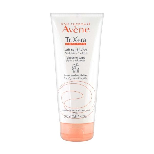 Avène - Trixera Lait Nutri-fluide visage et corps - 200ml