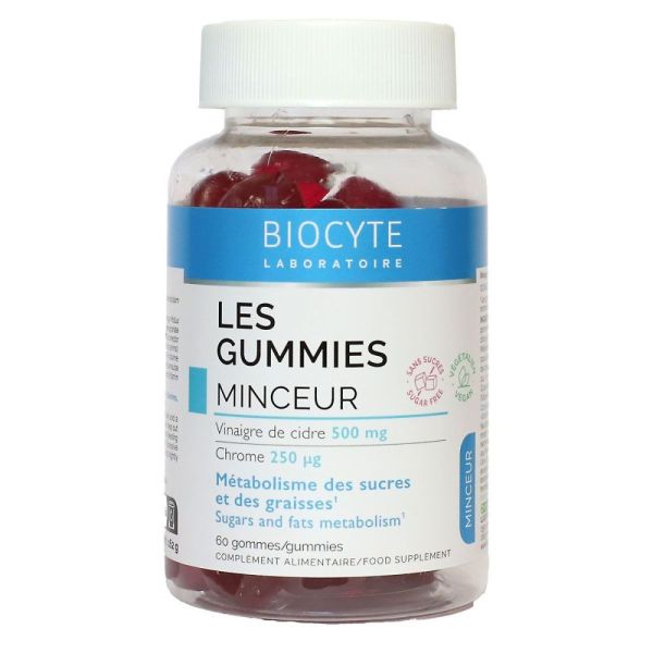 Biocyte - Les gummies minceur - 60 gommes