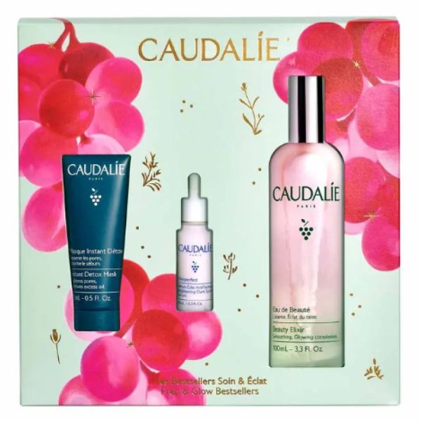 Caudalie - Coffret noël 2025 Les bestsellers soin et éclat
