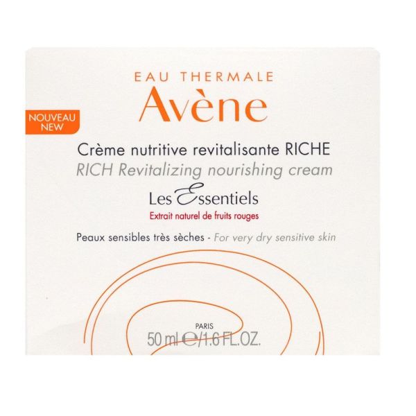 Avène - Les essentiels Crème nutritive revitalisante riche - 50ml