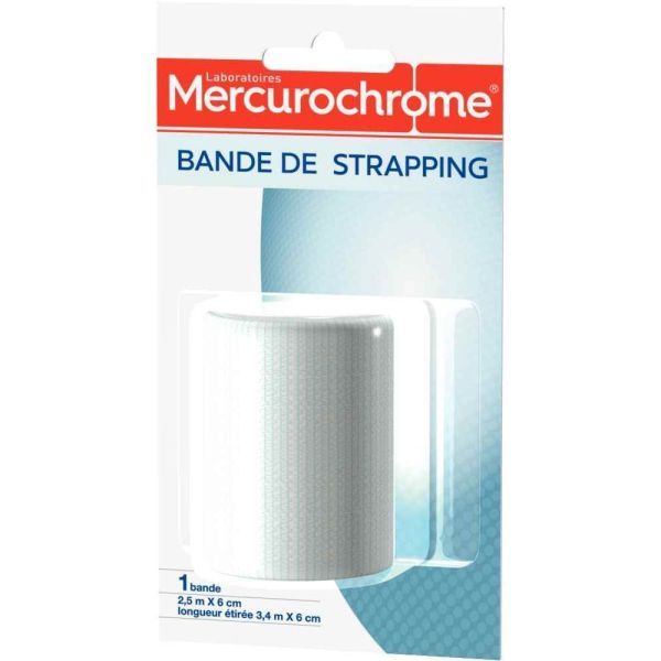 Mercurochrome - Bande de strapping - 1 bande