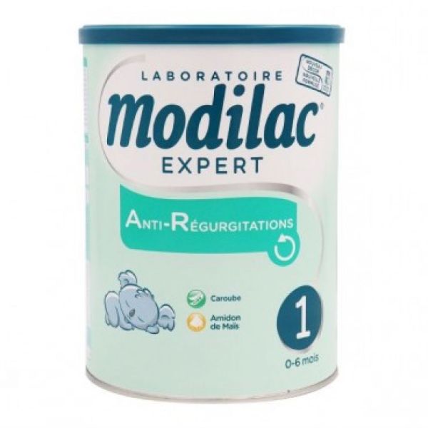 Le lait Modilac expert anti-régurgitations 1er âge est un lait infantile 1er  âge en poudre