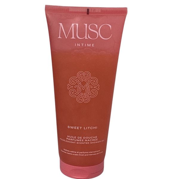 Musc Intime - Huile de douche nacrée Sweet Litchi - 200ml