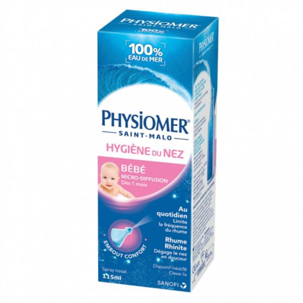 Physiomer bébé - Hygiène du nez - 115ml