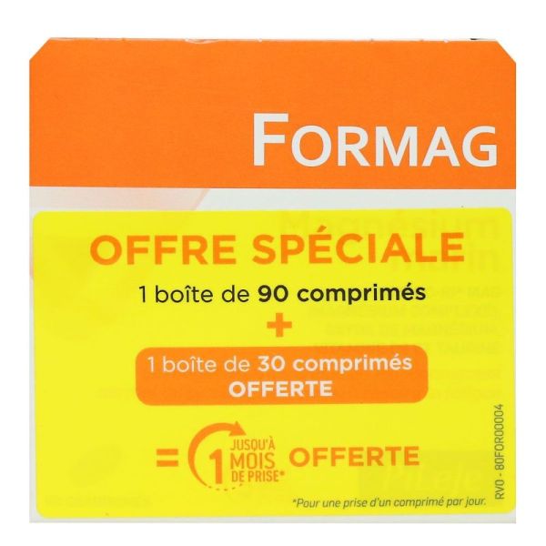 Pileje - Formag - offre spéciale 90 comprimés + 30 comprimés offerts