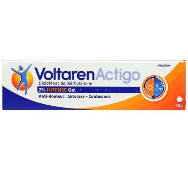 Voltaren Actigo - Intense gel anti douleur 2% - 30g