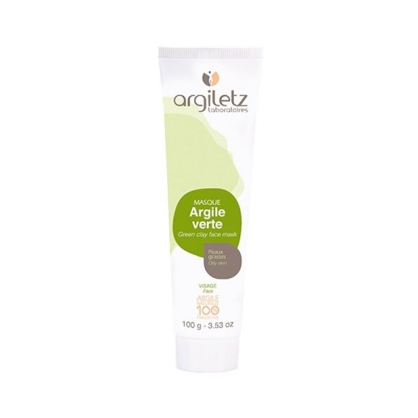 Argiletz - Masque argile verte peaux grasses - 100 g
