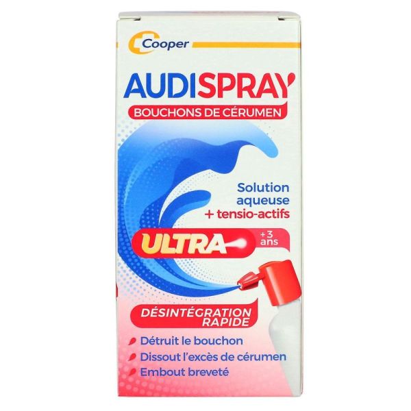 Audispray Ultra - solution auriculaire - 20 ml