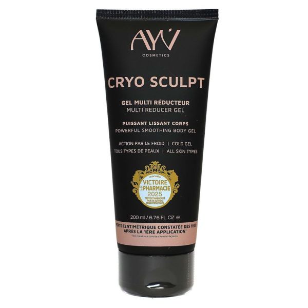 AYV Cosmetics - Cryo Sculpt Gel Multi Réducteur Lissant Corps - 200 ml