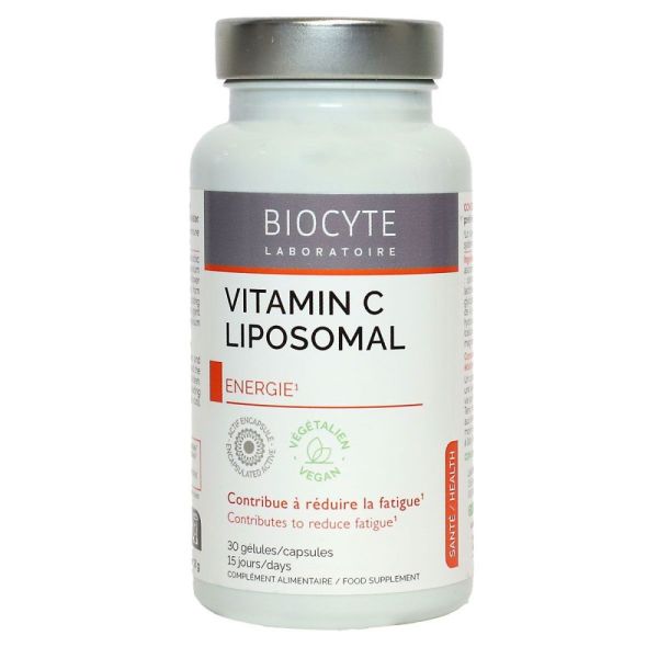 Biocyte - Vitamine C Liposomal - 30 gélules