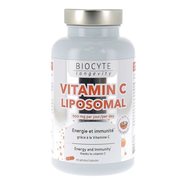 Biocyte - Vitamine C Liposomal - 90 gélules