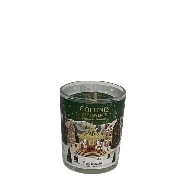 Collines de Provence - bougie lanterne parfumée forêt de sapin- 75g