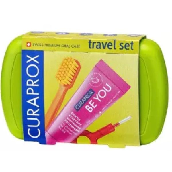 Curaprox - Be you kit de voyage vert - 5 unités