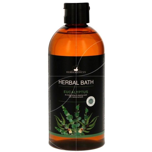 Herbamedicus - Huile de bain Eucalyptus - 500ml