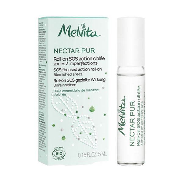 Melvita - Nectar pur Roll-on SOS action ciblée - 5 ml