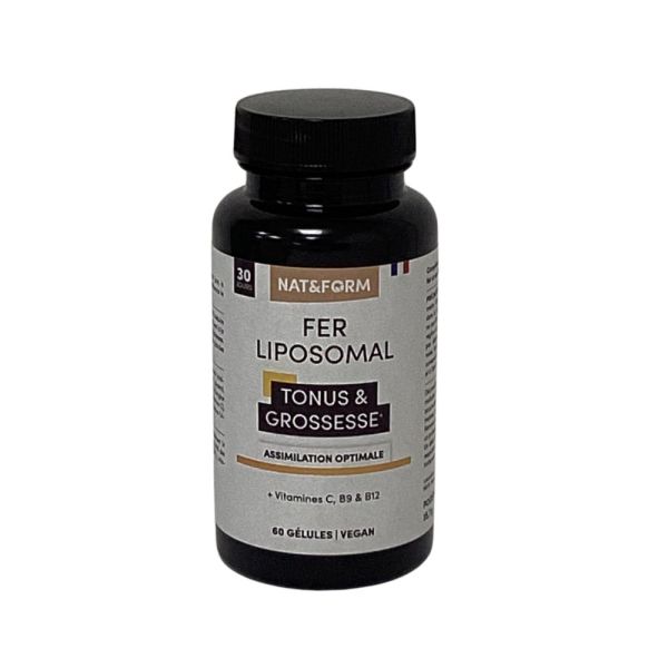 Nat&Form - Fer Liposomal - 60 gélules végétales