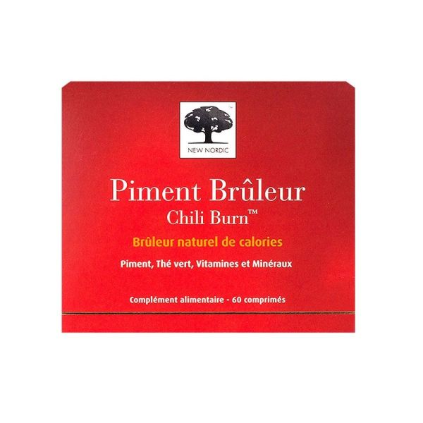 New Nordic - Piment Brûleur Chli Burn - 60 comprimés