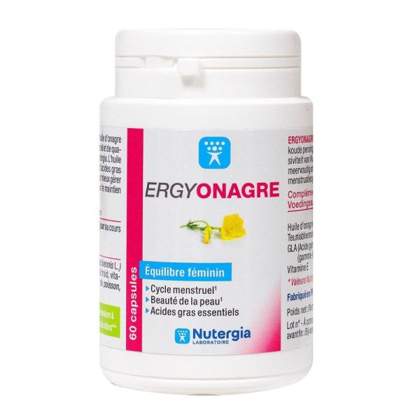 Nutergia - Ergyonagre - 60 capsules