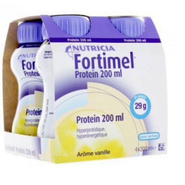 Nutricia - Fortimel protein vanille 4x200 ml