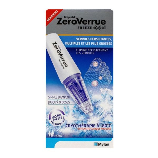 Objectif Zero Verrue - Freeze Excel - 14.3 g