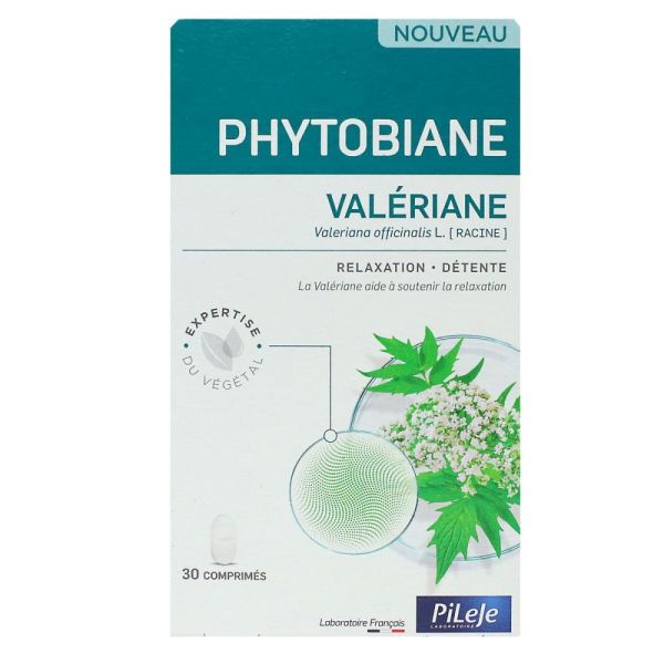 Pileje - Phytobiane Valériane - 30 comprimés