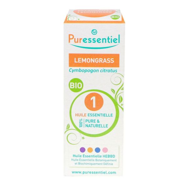Puressentiel - Huile essentielle lemongrass - 10 ml