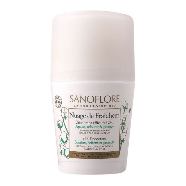 Sanoflore - Nuage de fraîcheur déodorant 24h roll on - 50 ml