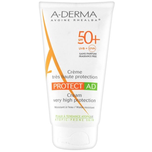 A-Derma - Crème très haute protection Protect AD 50+ - 150 ml