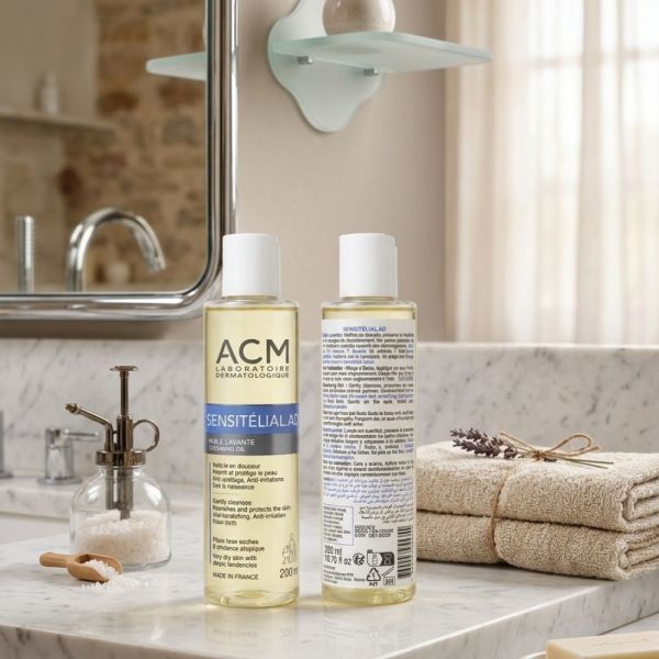 ACM - Sensitélial.AD Huile Lavante - 200 mL