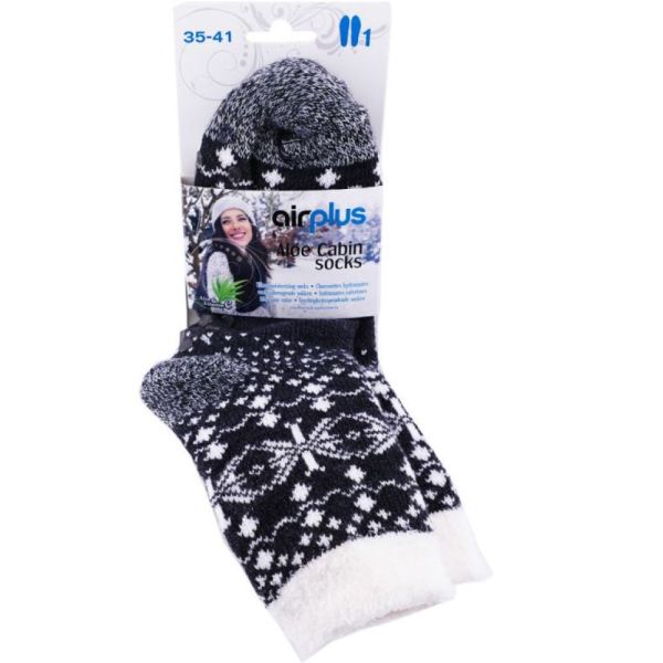 Airplus - Chaussettes hydratantes Aloe Vera 35 - 41