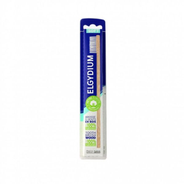 Elgydium - Brosse à dents 100% naturels - Soft