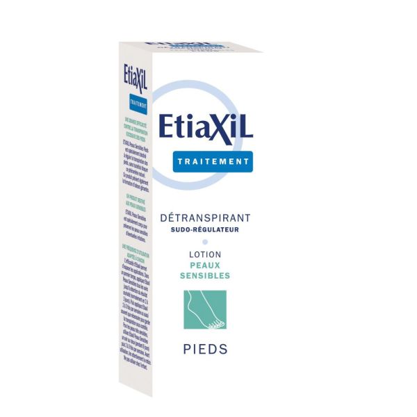 Etiaxil - Détranspirant pieds peaux sensibles - 100ml