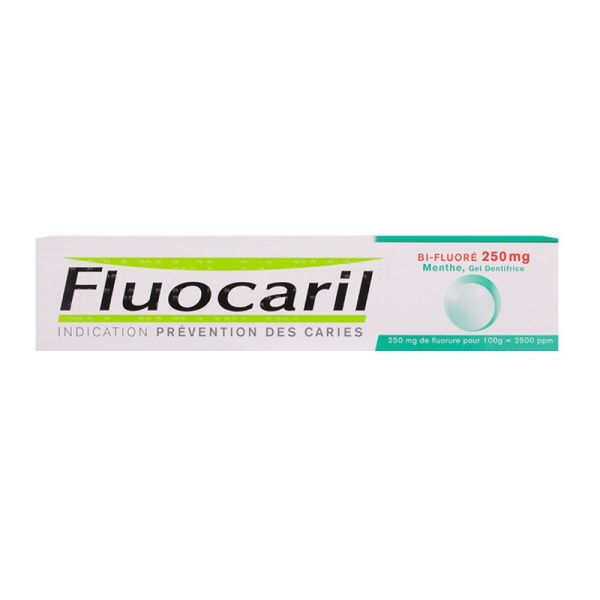Fluocaril - Gel dentifrice bi-fluoré 250 mg Menthe - 75 ml
