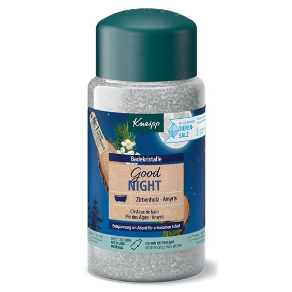 KNEIPP - Cristaux de bain au Pin des Alpes - GOOD NIGHT - 600g