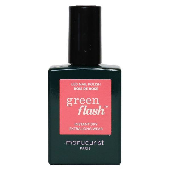Manucurist - Vernis semi permanent green flash Bois de rose - 15ml