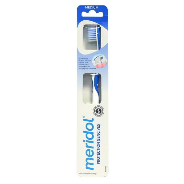 Meridol - Protection Gencives Brosse à Dents Medium