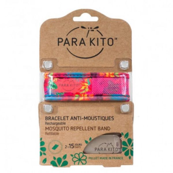 Para Kito - Bracelet anti moustique rechargeable - 2 x 15 jours